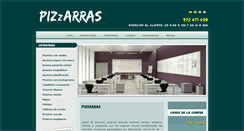 Desktop Screenshot of pizzarras.com
