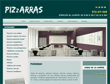 Tablet Screenshot of pizzarras.com